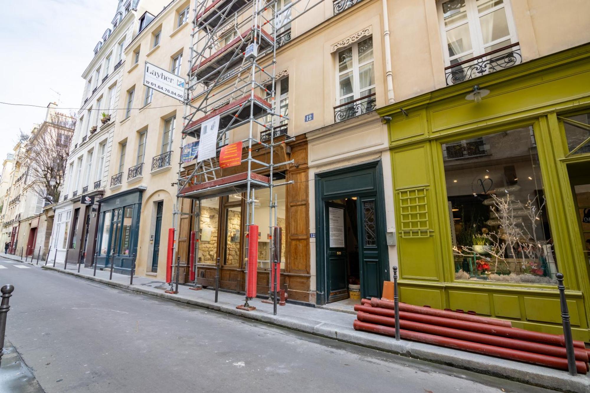 Appartement Quartier Musee Du Louvre Free Netflix Париж Екстериор снимка